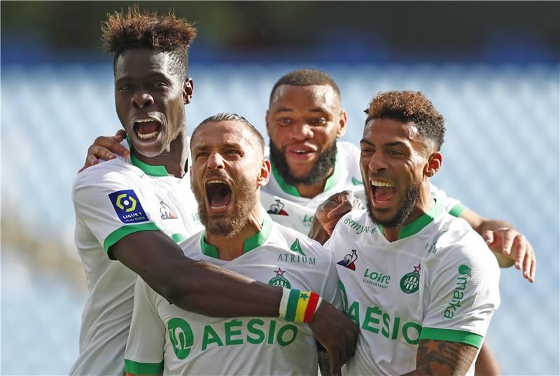 لاعبو سانت إيتيان