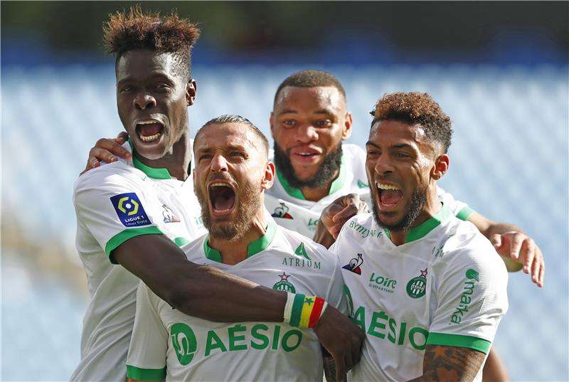 لاعبو سانت إيتيان