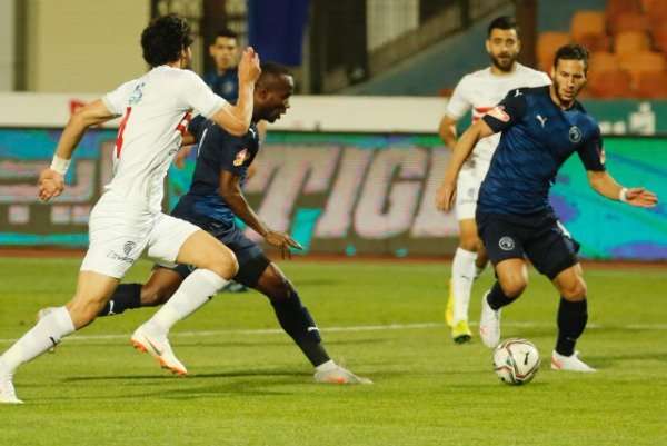 جانب من المباراة