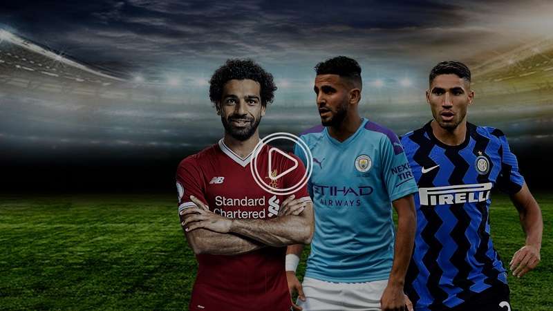 حكيمي ومحرز وصلاح