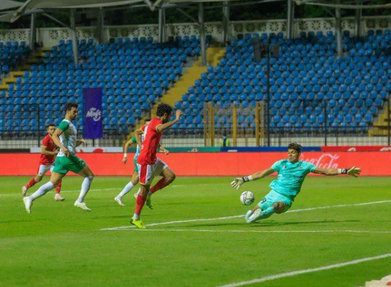جانب من المباراة