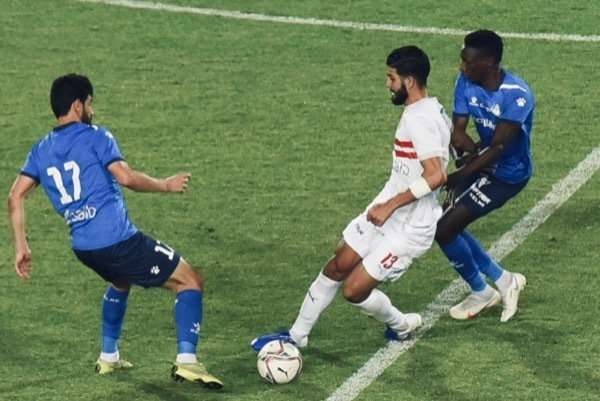 جانب من المباراة