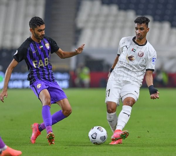 من مباراة الجزيرة والعين