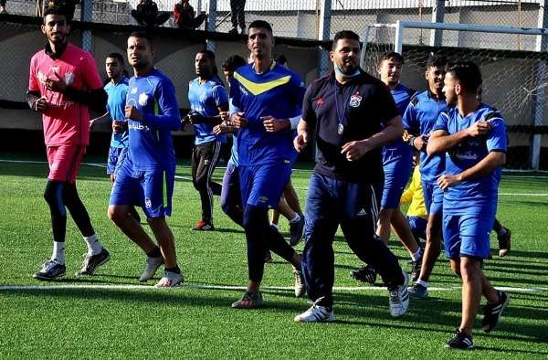 جانب من تدريبات شباب رفح