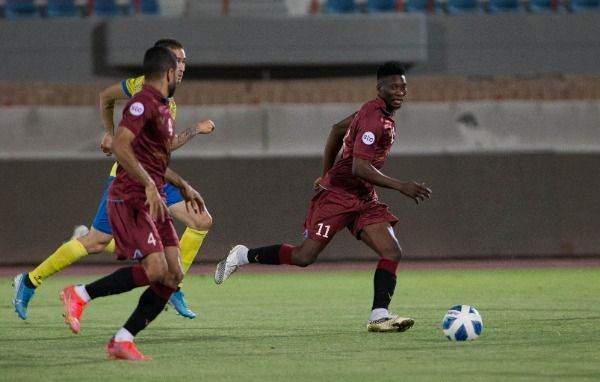 من مباراة الساحل والنصر