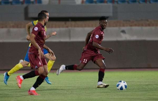 من مباراة الساحل والنصر