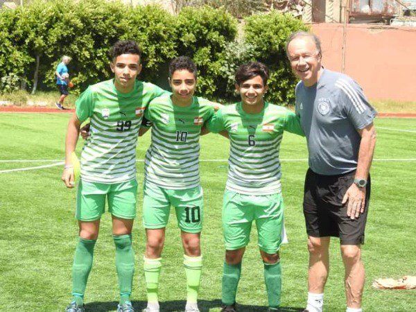 اللاعب محمود عبد الحليم رقم 99 