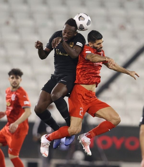 من مباراة الدحيل والريان