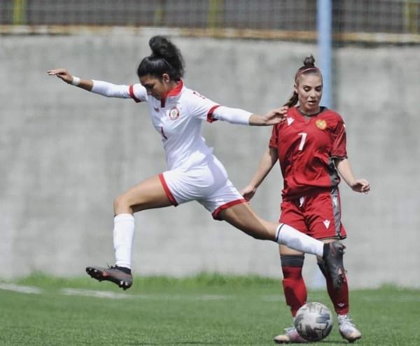 لاعبة منتخب لبنان ريدا وهاب