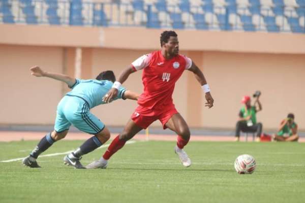 جانب من المباراة