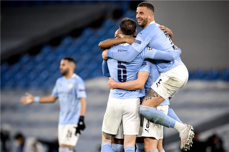 لاعبو مانشستر سيتي