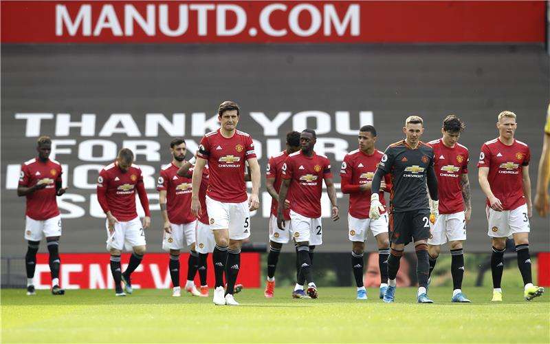 لاعبو مانشستر يونايتد 