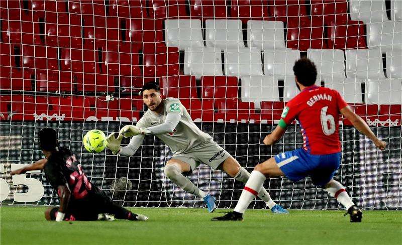 جانب من المباراة