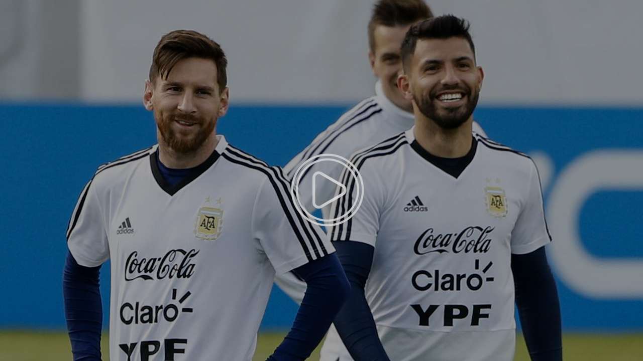 ميسي وأجويرو