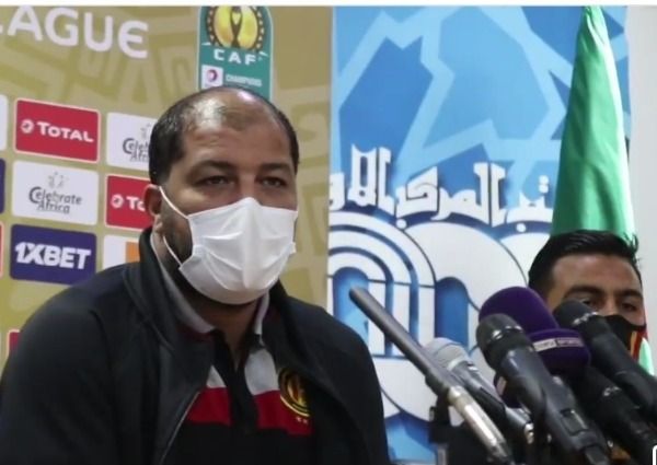 معين الشعباني خلال المؤتمر الصحفي