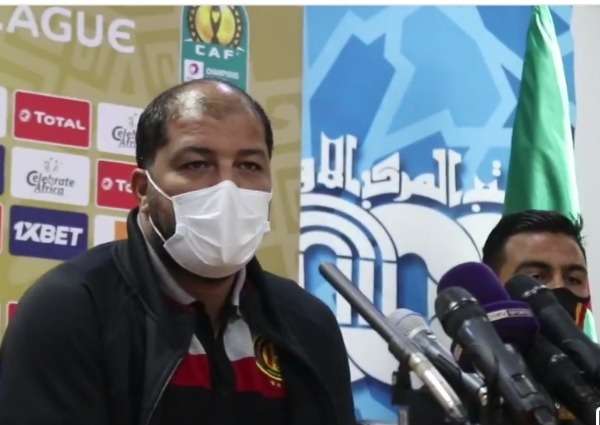 معين الشعباني خلال المؤتمر الصحفي