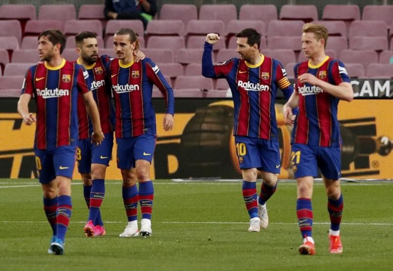لاعبو برشلونة