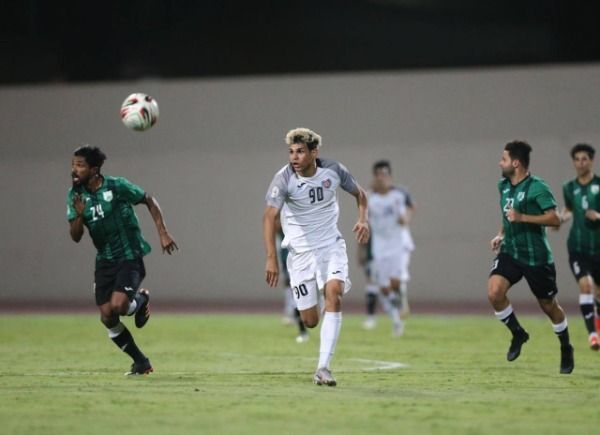 من مباراة نفط الوسط ونفط البصرة