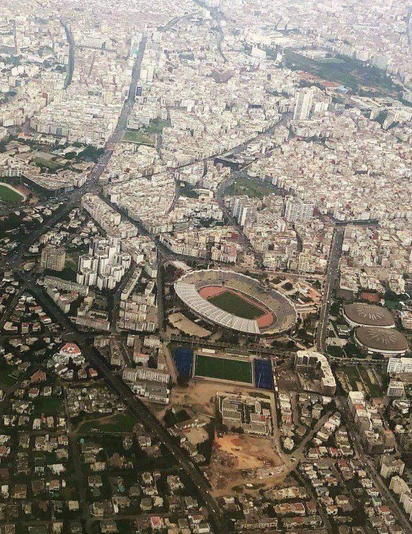 ملعب محمد الخامس الذي سيستضيف النهائي