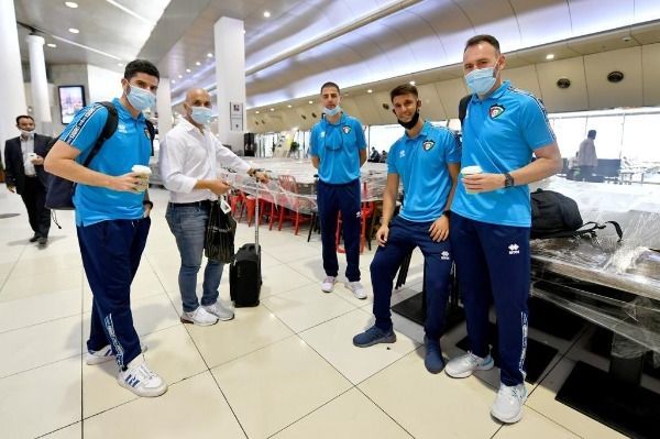 لاعبو منتخب الكويت