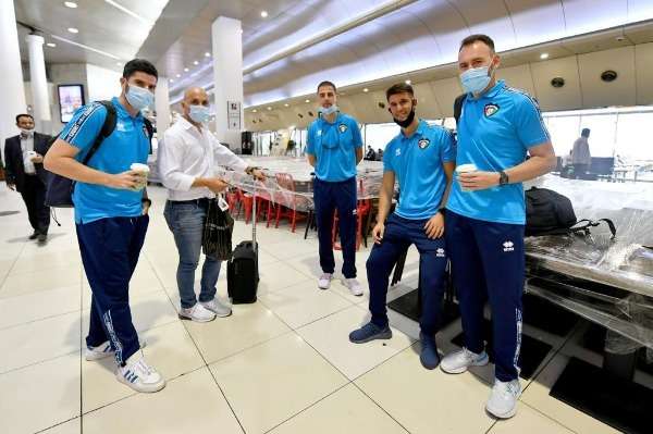 لاعبو منتخب الكويت