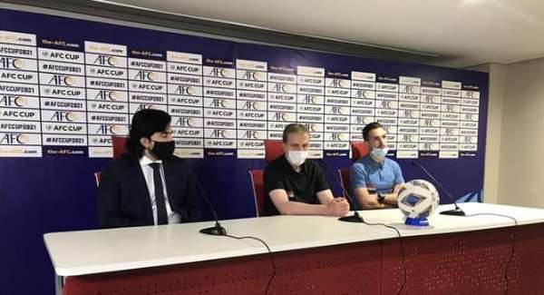 من المؤتمر الصحفي