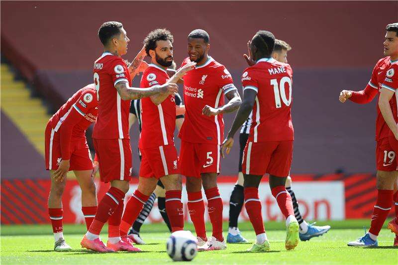 لاعبو ليفربول