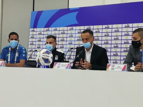 حسام السيد في المؤتمر الصحفي