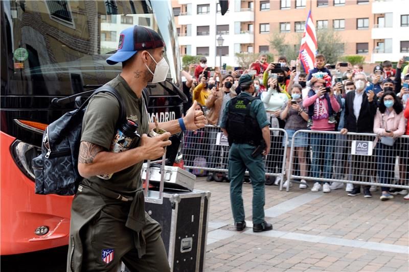 من استقبال الفريق