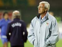 ليبى مدرب المنتخب الأيطالى متفاءل