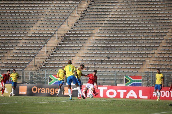 جانب من المباراة