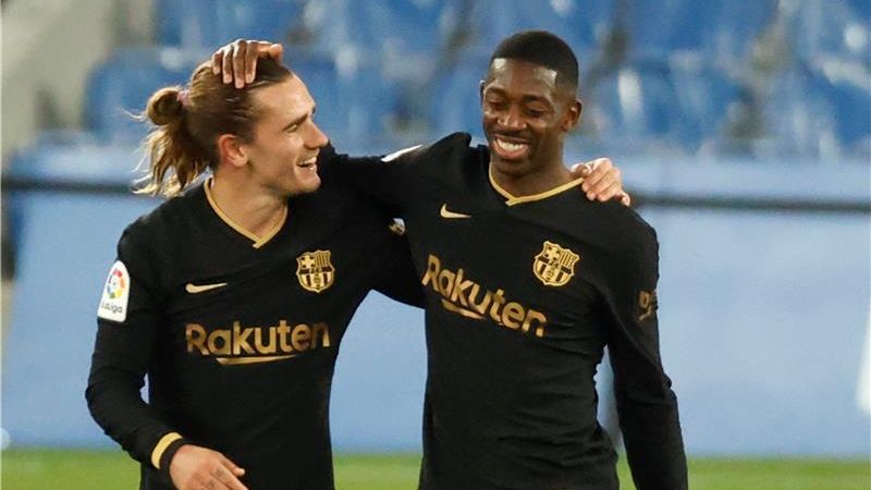 ديمبلي وجريزمان 