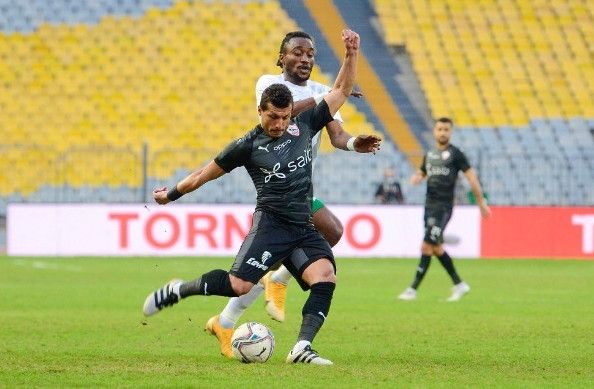 من مباراة سابقة بين الزمالك والمصري