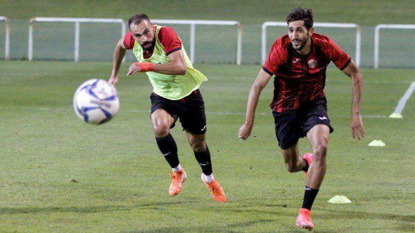  من تدريبات منتخب الأردن في الإمارات 