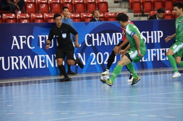 جانب من المباراة