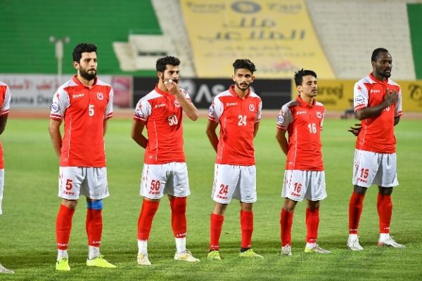 سعد العجمي مع  لاعبي الفحيحيل