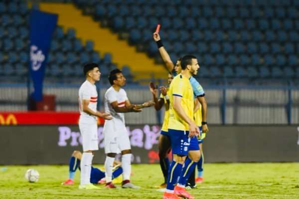 من مباراة الزمالك والإسماعيلي