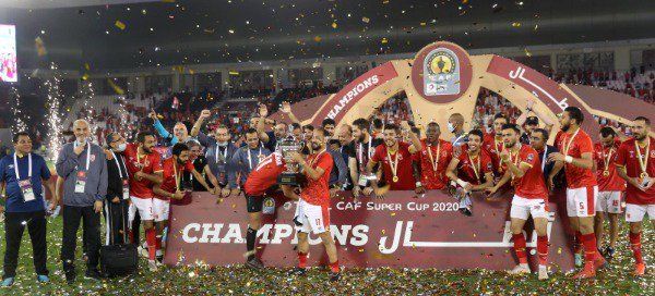 احتفال الأهلي بالبطولة