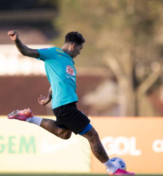 من مران منتخب البرازيل