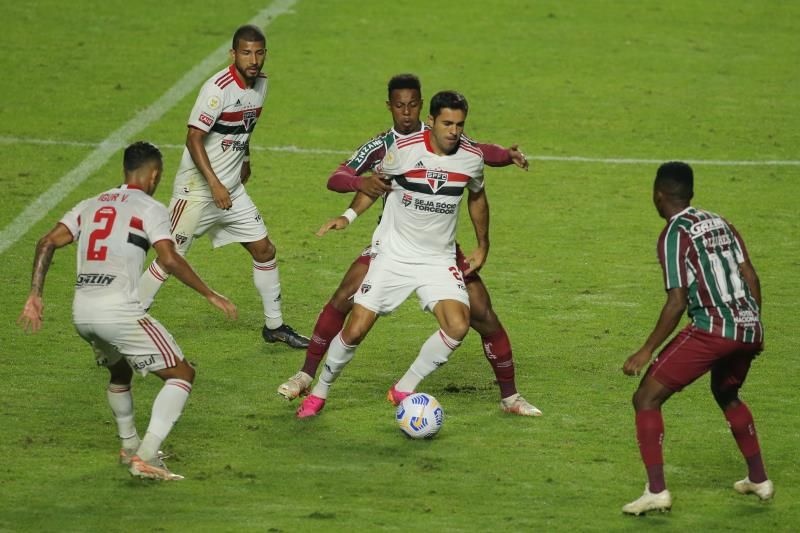جانب من المباراة