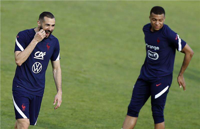 مبابي وبنزيما