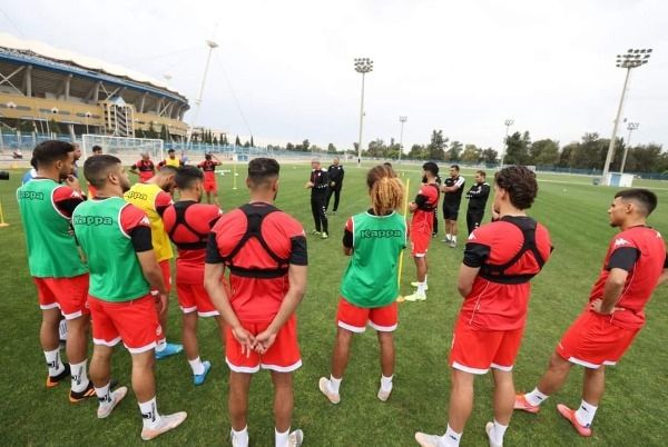 من تدريبات منتخب تونس