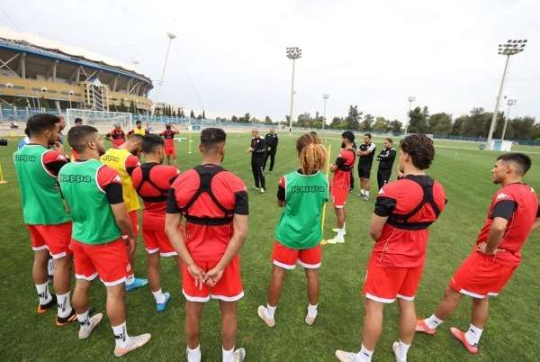 من تدريبات منتخب تونس