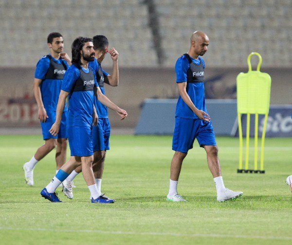 من استعدادات المنتخب الكويتي