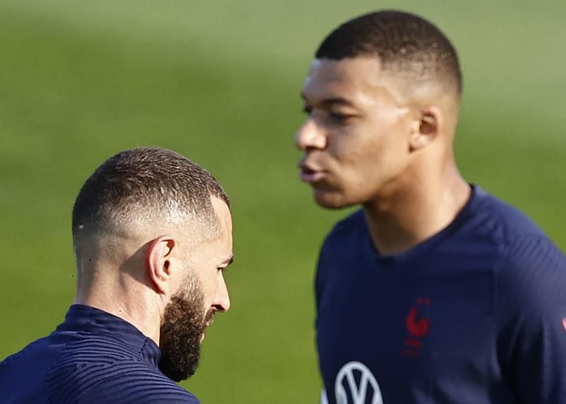 بنزيما ومبابي