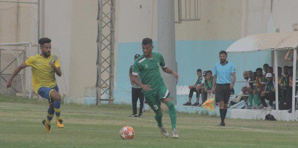 جانب من المباراة