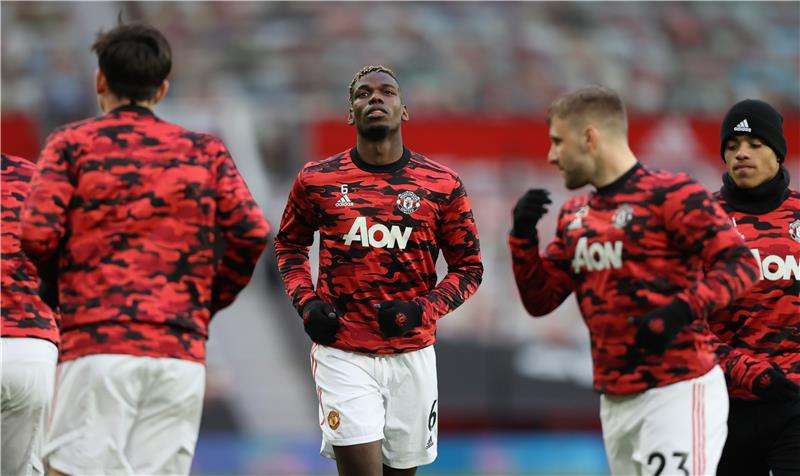 لاعبو مانشستر يونايتد