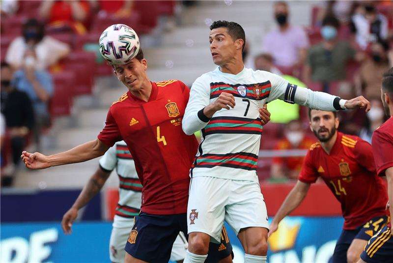 جانب من المباراة