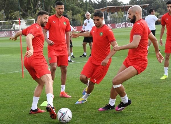 من مران منتخب المغرب