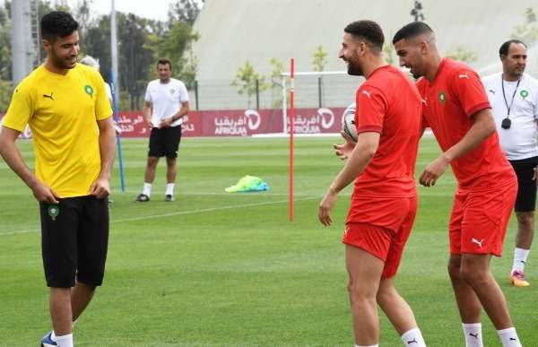 مران منتخب المغرب